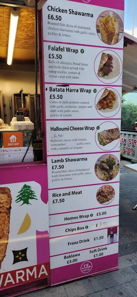 Menu_Beirut sustainable food_High Wycombe_image_2