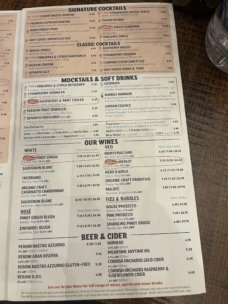 Menu_Zizzi - High Wycombe_High Wycombe_image_3