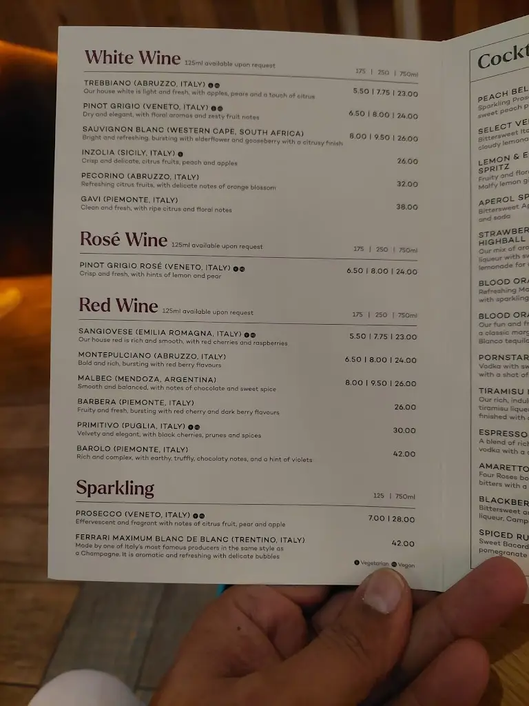 Menu_Prezzo Italian Restaurant Hinckley_Hinckley_image_3