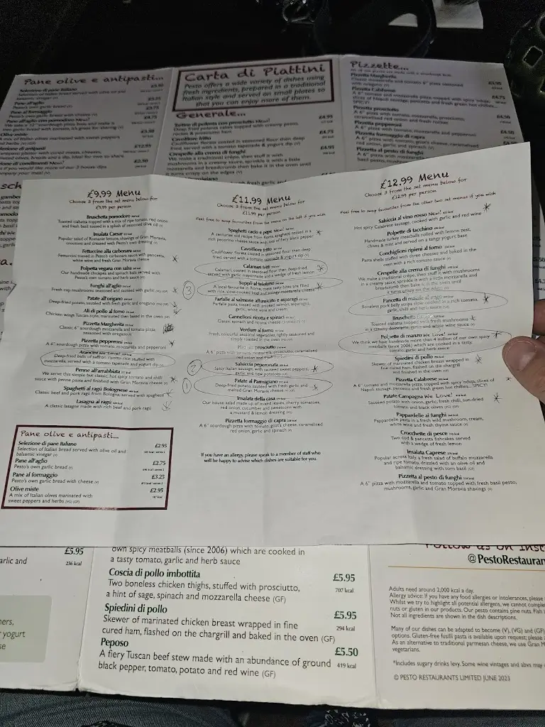 Menu_Pesto at the Axe & Compass_Hinckley_image_3