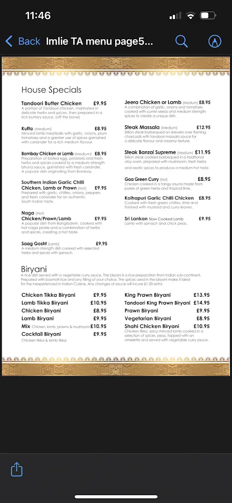 Menu_Imli restaurant heywood_Heywood_immagine_4