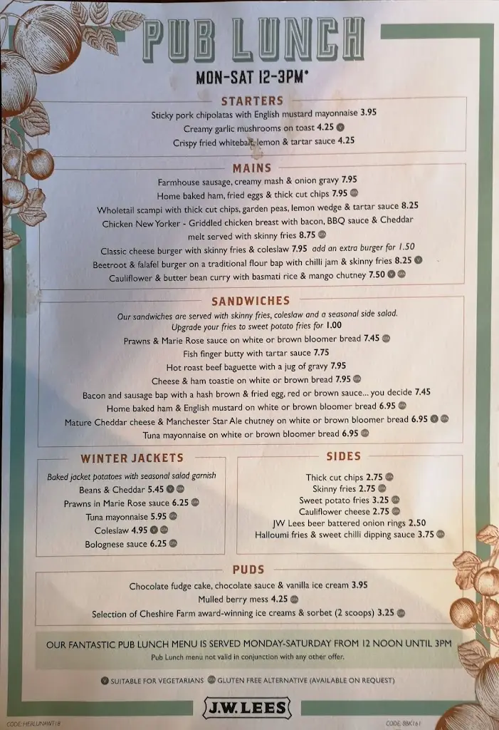 Menu_Pack Horse Inn_Heywood_image_4