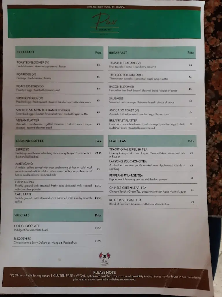 Menu_Pavilion Bistro_Heywood_image_4