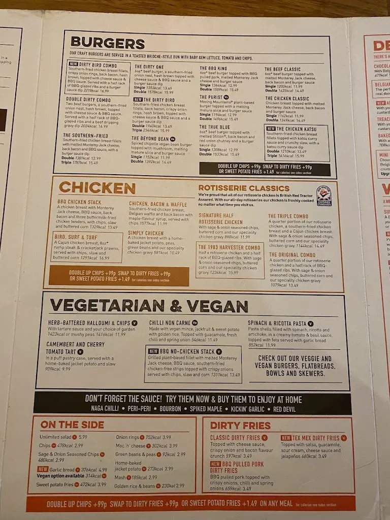 Menu_Harvester Sir Winston Churchill Rochdale_Heywood_image_1