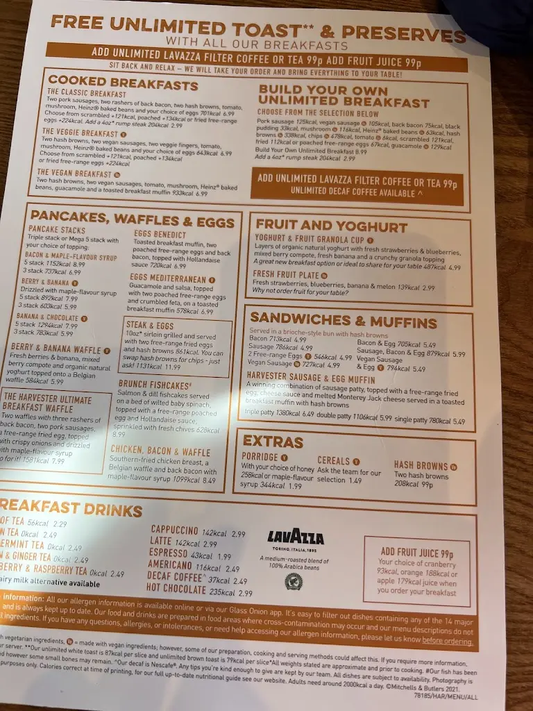 Menu_Harvester Sir Winston Churchill Rochdale_Heywood_image_2