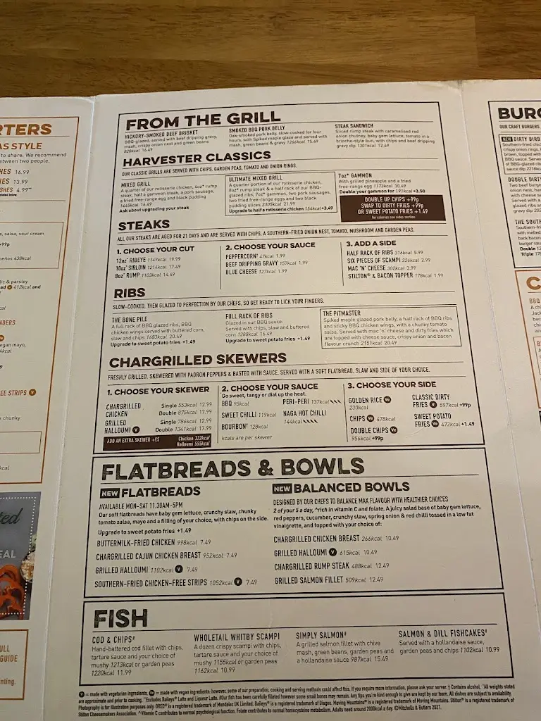 Menu_Harvester Sir Winston Churchill Rochdale_Heywood_image_3