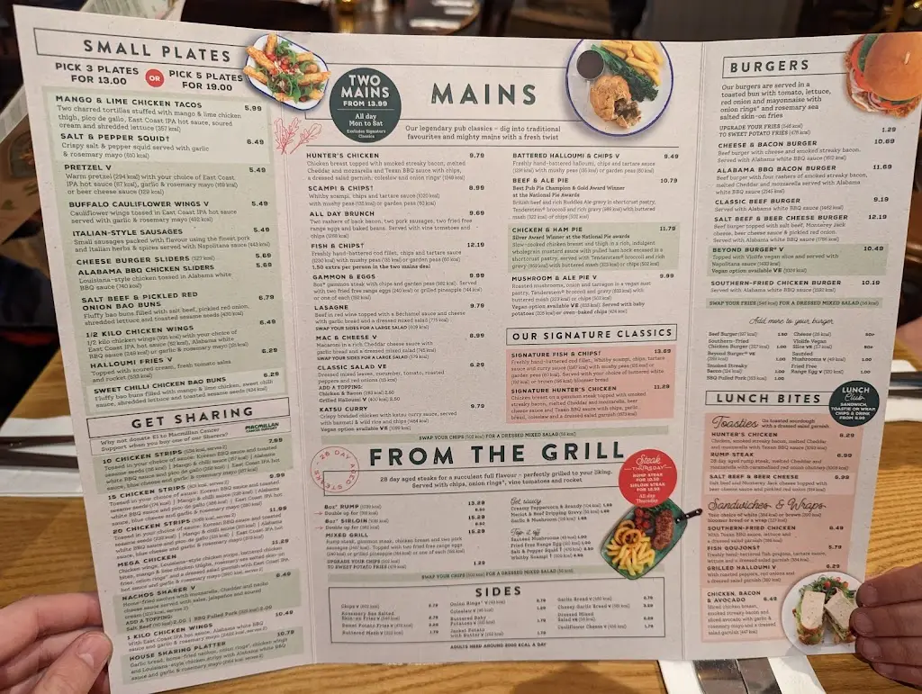 Menu_Wharf Tavern_Hockley Heath_image_2