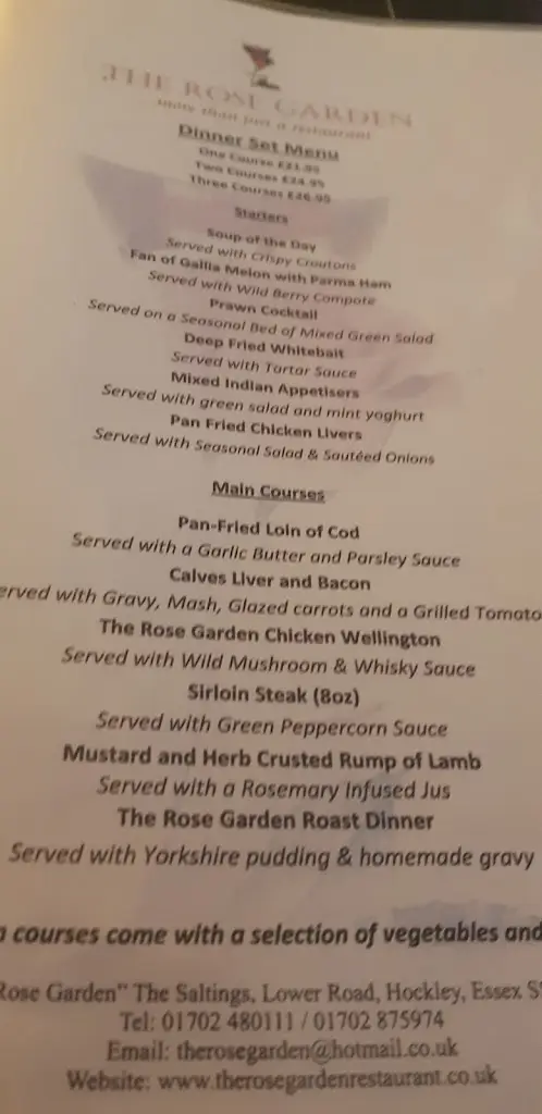 Menu_The Rose Garden_Hockley_image_3