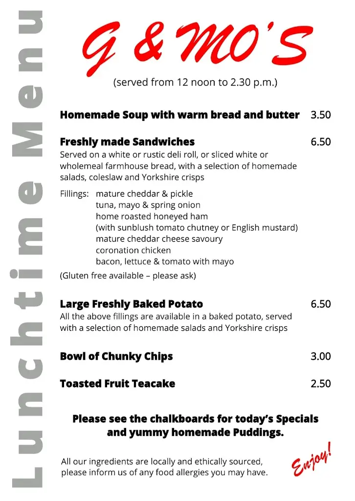 Menu_G & Mo's_High Bentham_image_2