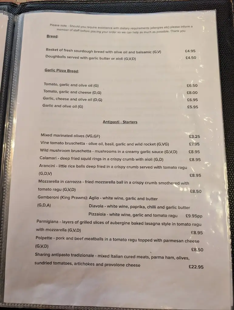 Menu_La Tavernetta_High Bentham_image_4