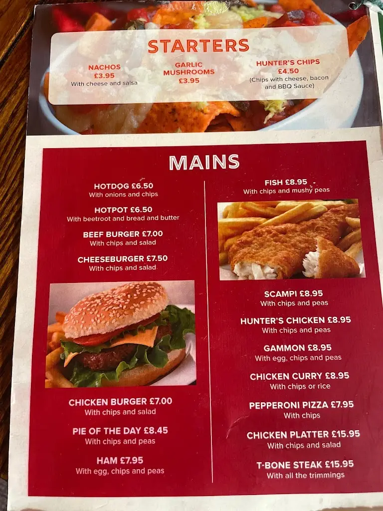 The Duke of Rothesay_Heysham_menu_image_1