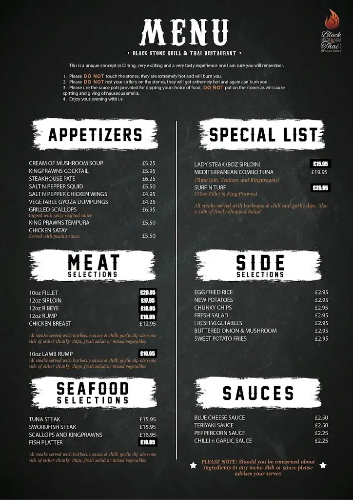 Menu_Black Stone Grill & Thai Restaurant_Heysham_image_1