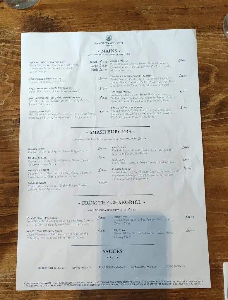 Menu_The Morecambe Restaurant_Heysham_image_3