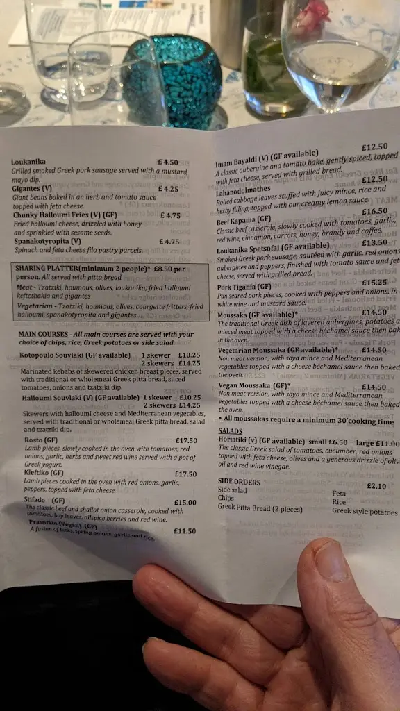 Menu_The Brasserie Greek Restaurant_Heysham_image_1