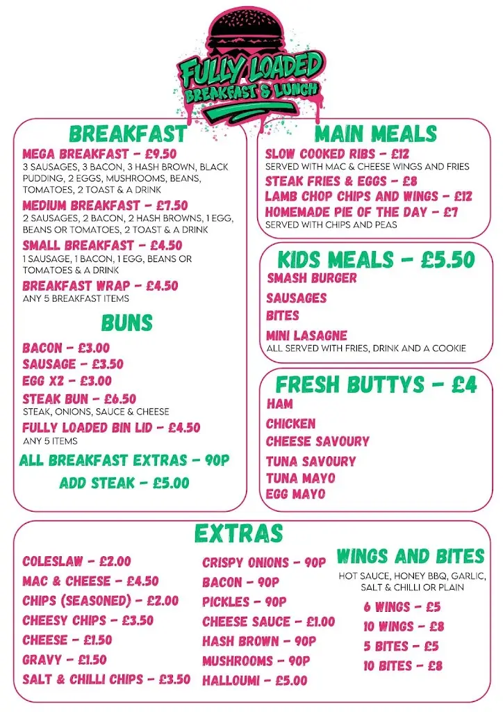 Menu_Fully Loaded Breakfast & Lunch_Heysham_image_2