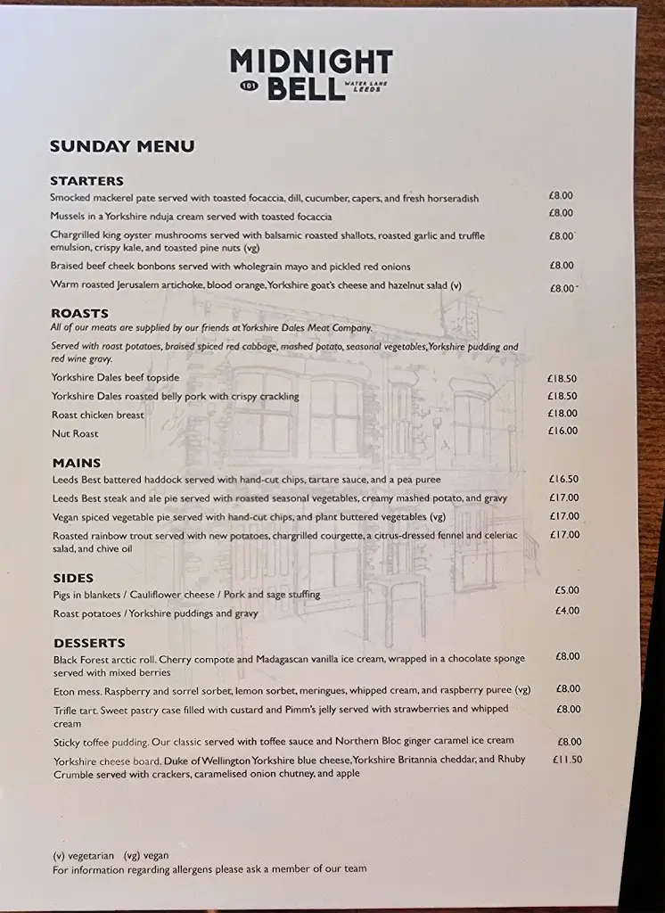 Menu_The Midnight Bell_Holbeck_image_1