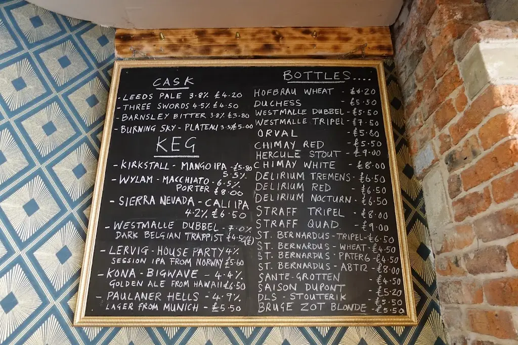 Menu_The Cross Keys_Holbeck_image_4