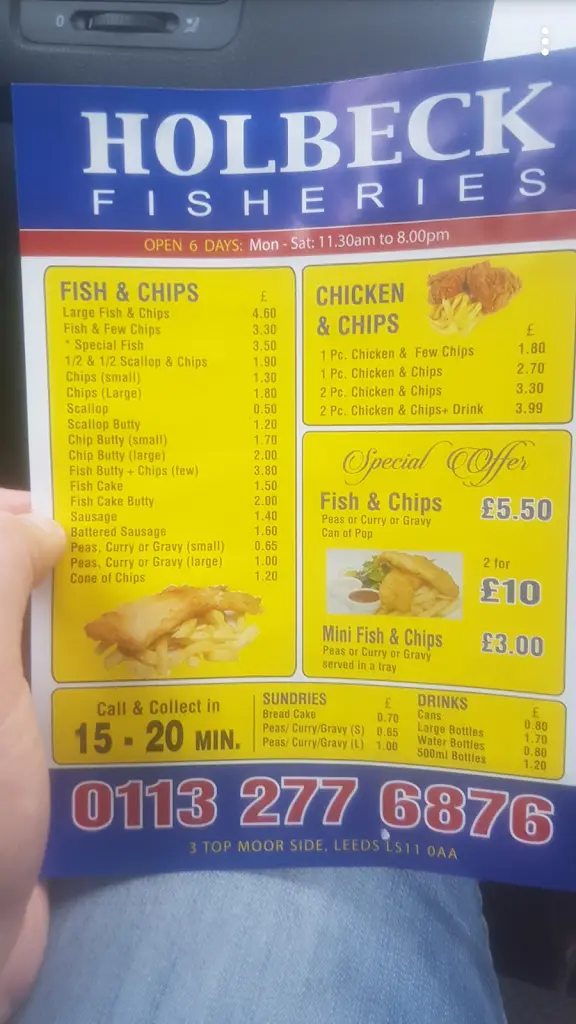 Menu_Holbeck Fisheries_Holbeck_image_1