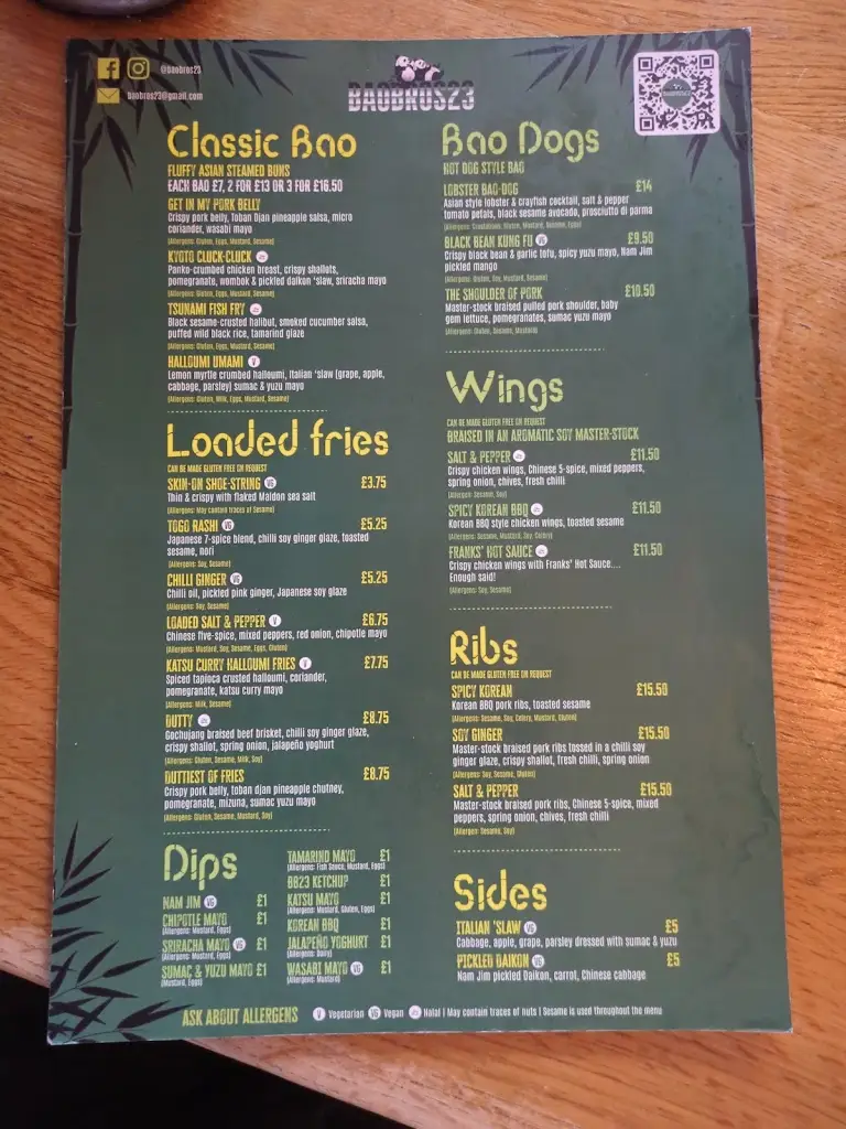 Menu_Archie's Bar & Kitchen_Holbeck_image_1