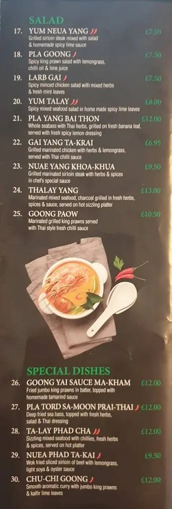 Menu_Thai Chef Restaurant_Hockliffe_image_3