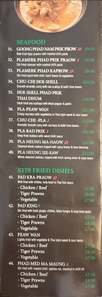 Menu_Thai Chef Restaurant_Hockliffe_image_4