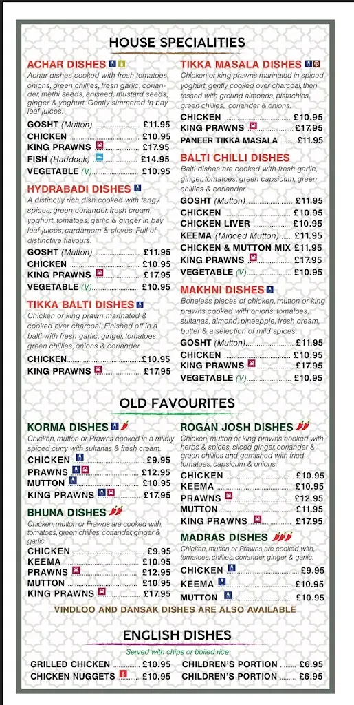 Menu_Kashmiri Aroma Baildon_Baildon_image_4