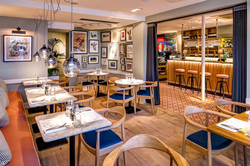 Lussmanns Brasserie restaurant in Hitchin