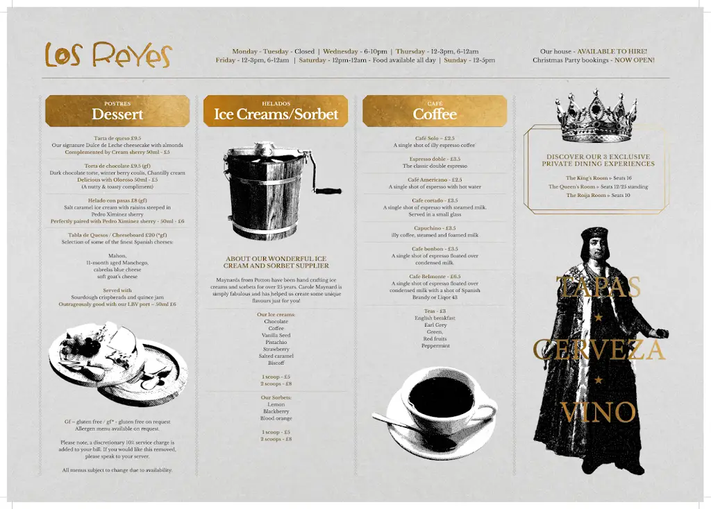 Menu_Los Reyes_Hitchin_image_3