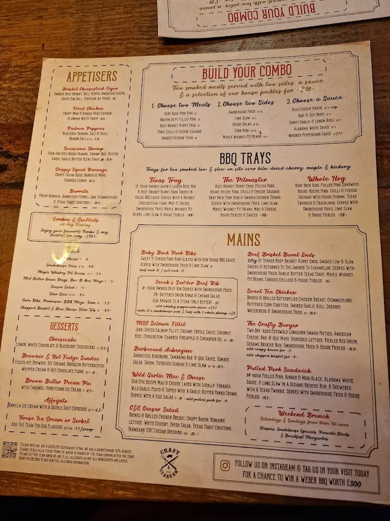 Menu_Craft & Cleaver_Hitchin_image_4