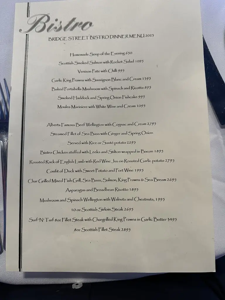 Menu_Bridge Street Bistro_Hitchin_image_1