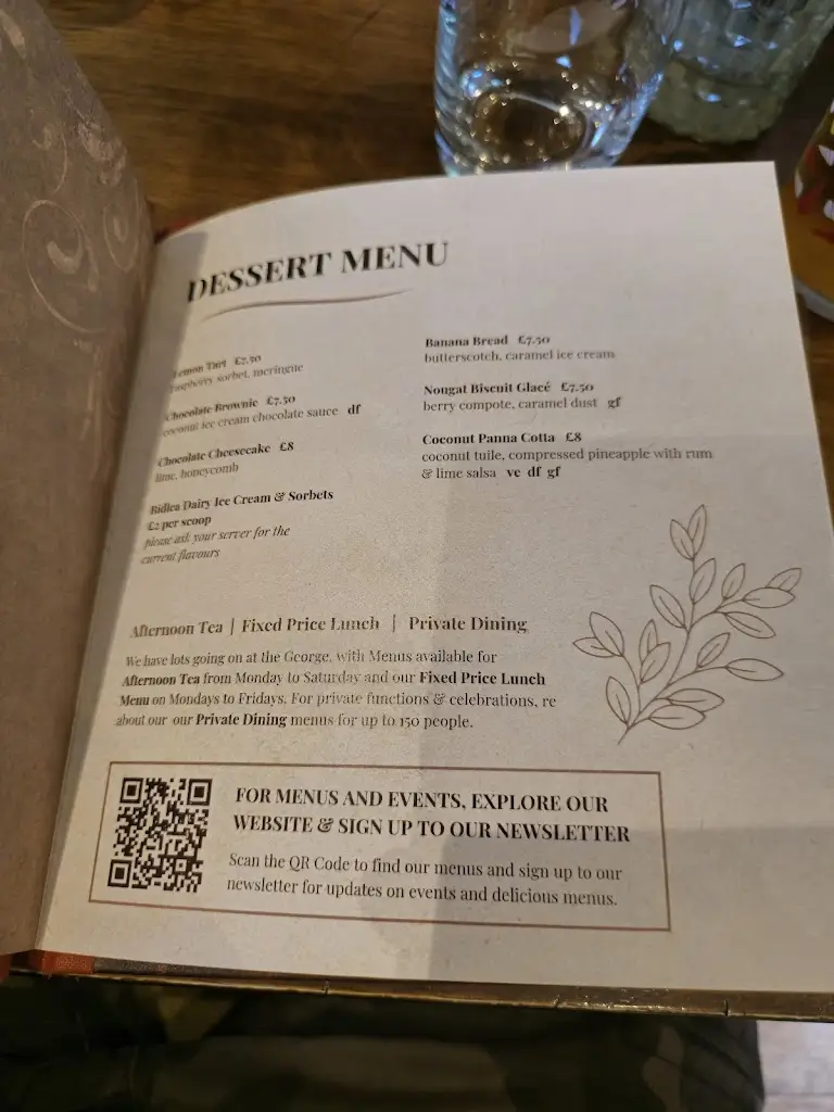 Menu_George & Dragon_Holmes Chapel_image_3