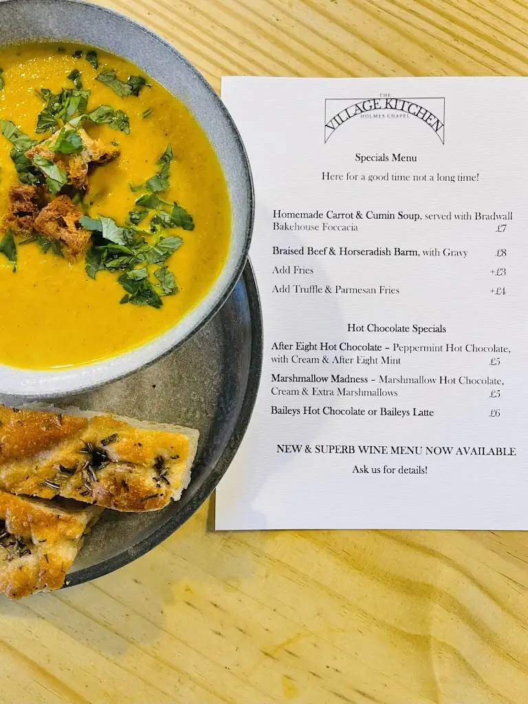 Menu_The Village Kitchen, Holmes Chapel_Holmes Chapel_image_2