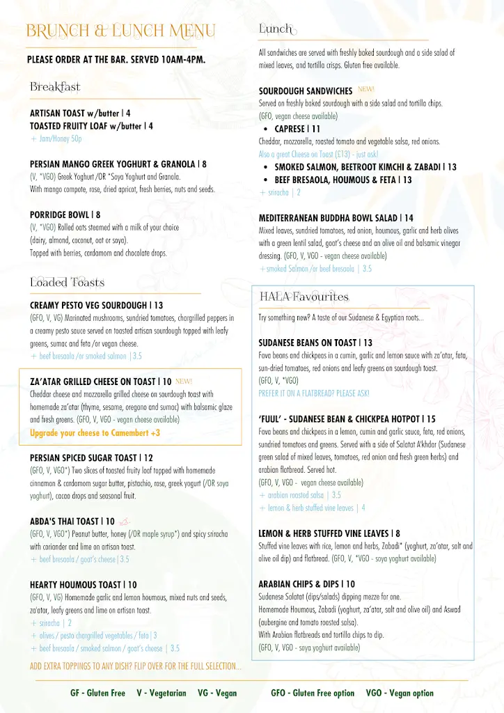 Menu_CELESTE_Holmes Chapel_image_1