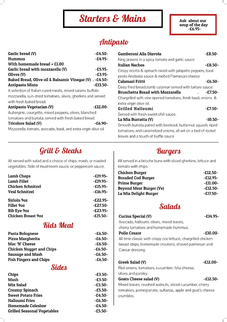 Menu_La Mia Cucina_Holloway_image_1