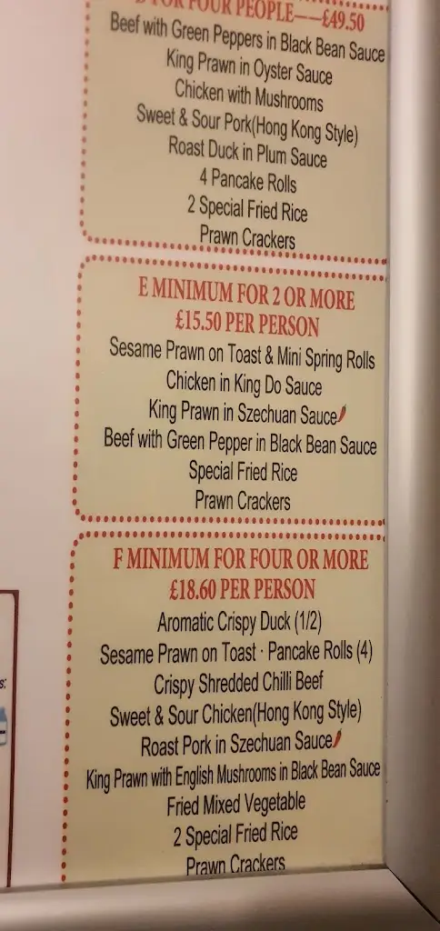 Menu_Golden Pavilion_Higham Ferrers_image_3