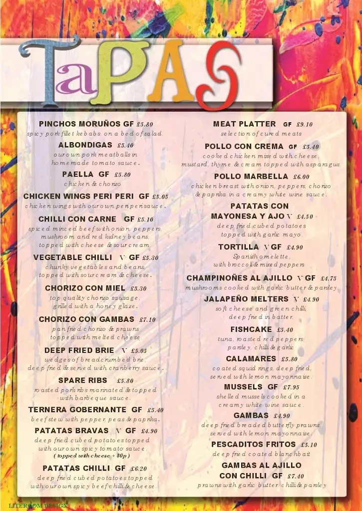 Menu_Tapas Tree Restaurant_Baildon_image_4