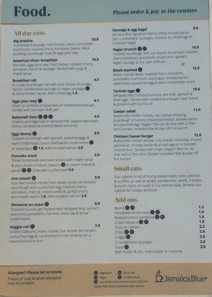 Menu_Jamaica Blue_Higham Ferrers_image_2