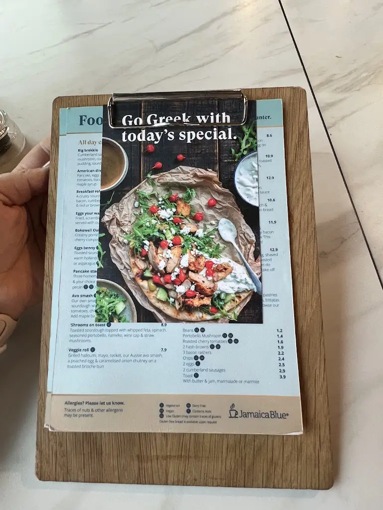 Menu_Jamaica Blue_Higham Ferrers_image_3