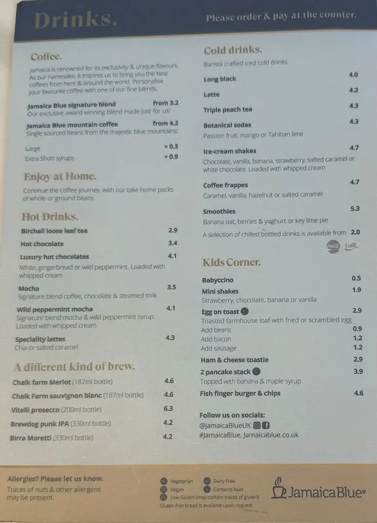 Menu_Jamaica Blue_Higham Ferrers_image_4