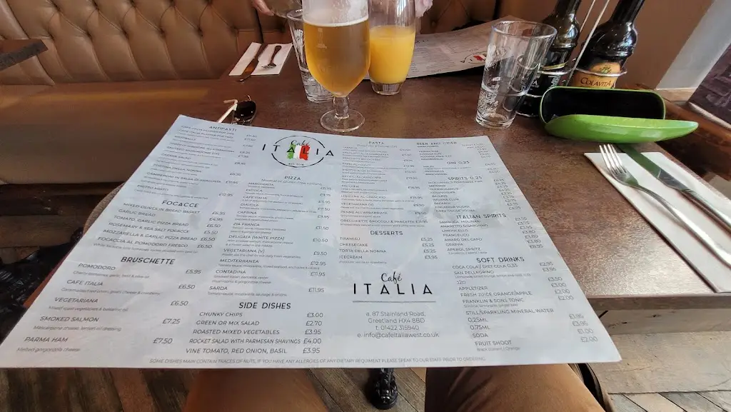 Menu_Cafe Italia_Holywell Green_image_1