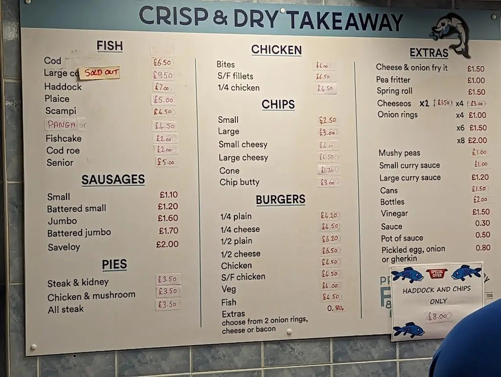 Menu_Crisp & Dry_Holsworthy_image_1