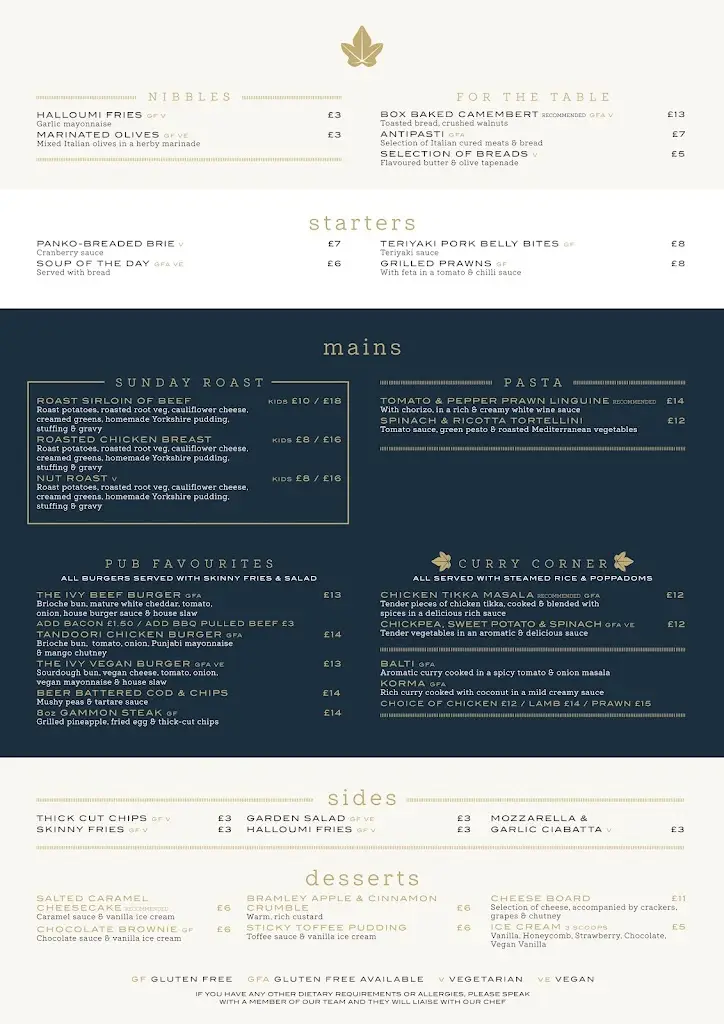 Menu_The Ivy Inn_Honeybourne_image_4