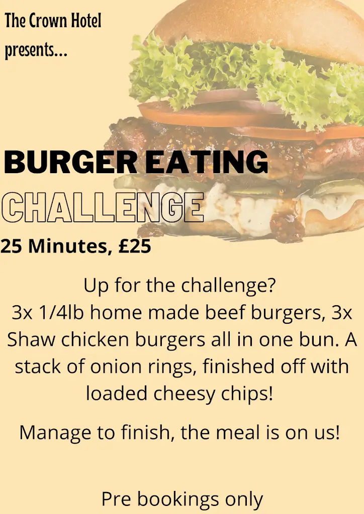 Menu_The Crown Hotel Holbeach_Holbeach_image_4