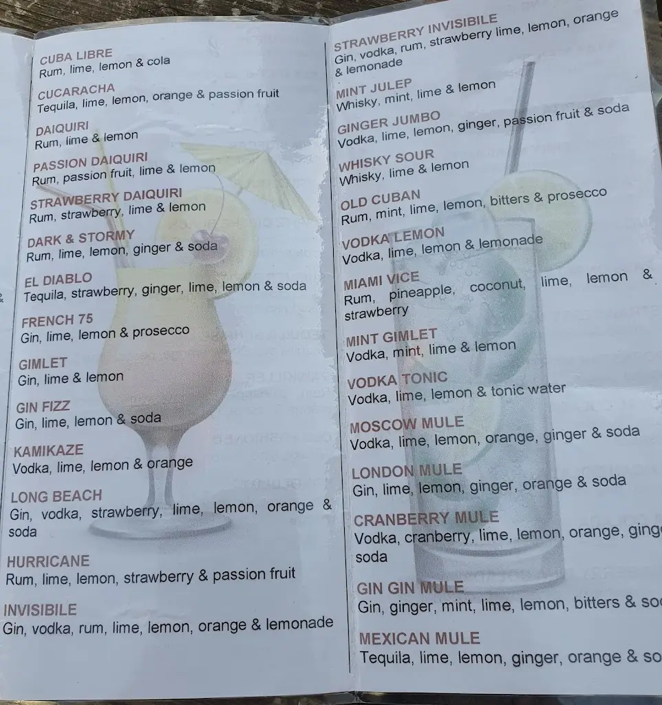Menu_Rose & Crown_Holbeach_immagine_2