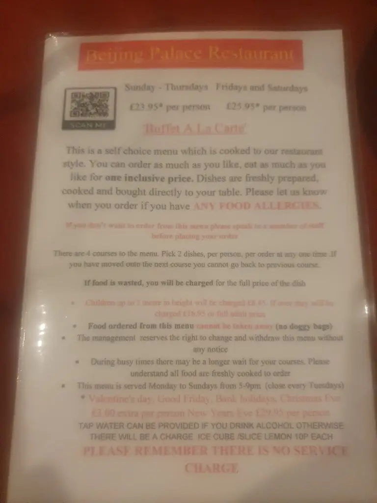 Menu_Beijing Palace Restaurant_Holbeach_immagine_2