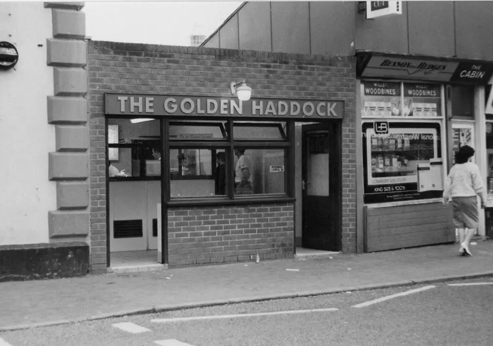 The Golden Haddock restaurant in Hollym