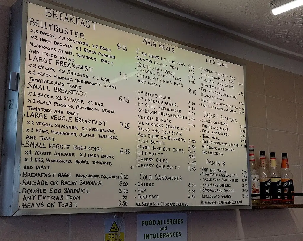 Menu_Castle Cafe Withernsea_Hollym_image_2