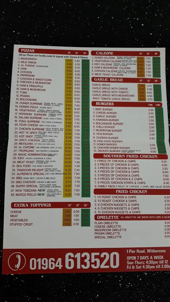 Menu_Alfeeno's_Hollym_image_2