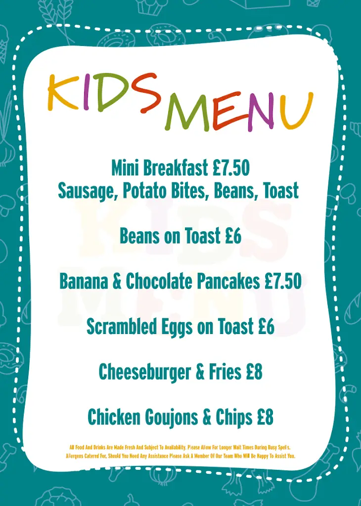 Menu_The Cosy Cafe & Bistro_Holt_image_3