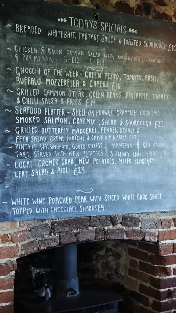 Menu_The Dun Cow_Holt_image_3